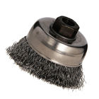 Twist Knot Wire Brush Steel Wire Cup Brush Polishing Removing Stain