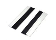Aluminum Metal Strips Door Bottom Brush Customized Size For Sealing / Cleaning