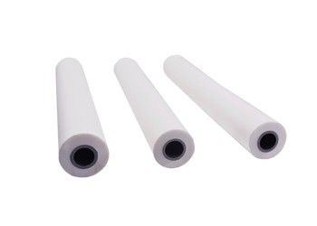 Glass Industry PU / PVA Sponge Roller Brush White Color For Water Absorbtion