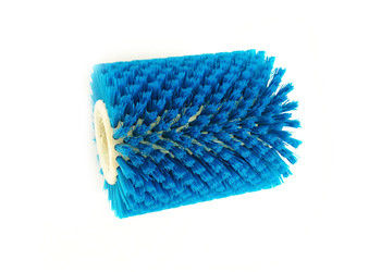 Blue Industrial Cleaning Brushes Tufted Roller Brush With Nylon Filament