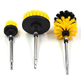 Rotary Drill Brush Cordless Drill Power Scrubber PP Or Nylon Bristle For Car