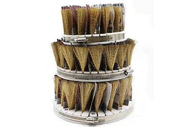 Wear Resistance Industrial Wire Brush , Polishing Wheel Brushes Long Life Span