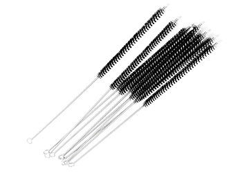 Bar Drinking Small Tube Cleaning Brushes , Long Pipe Cleaning Brush