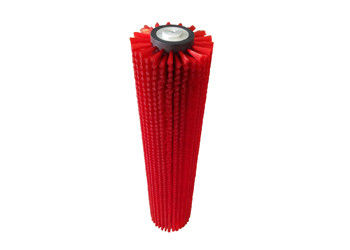 Rotating Nylon Bristle Brush Roller Anti Rust For Industry Food Washing