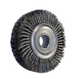 Metal Polishing Stainless Steel Rotary Wire Brush Wear Resistant For Removing Rust