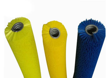 Soft Nylon Bristle Industrial Cleaning Brushes Solar Panel Roller Brush