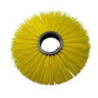 Steel Wire Road Broom Brushes For Snow Cleaning / Road Floor Sweeping