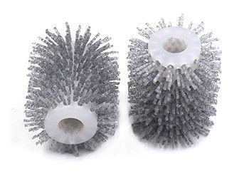 Abrasive Nylon Industrial Polishing Brushes Flexible Wire Brush Natural Color