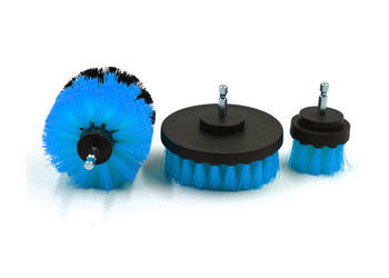 Bathroom Washing Plastic Bristle Drill Cleaning Brush