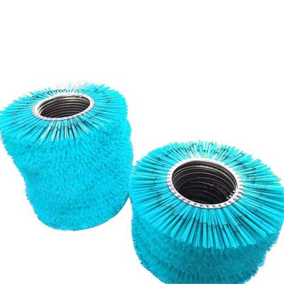 Custom Poly Bristle Wafer Ring Sweeper Broom Brushes