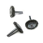 6mm Dia Rod T Shape Radial Crimped Steel Wire Brush