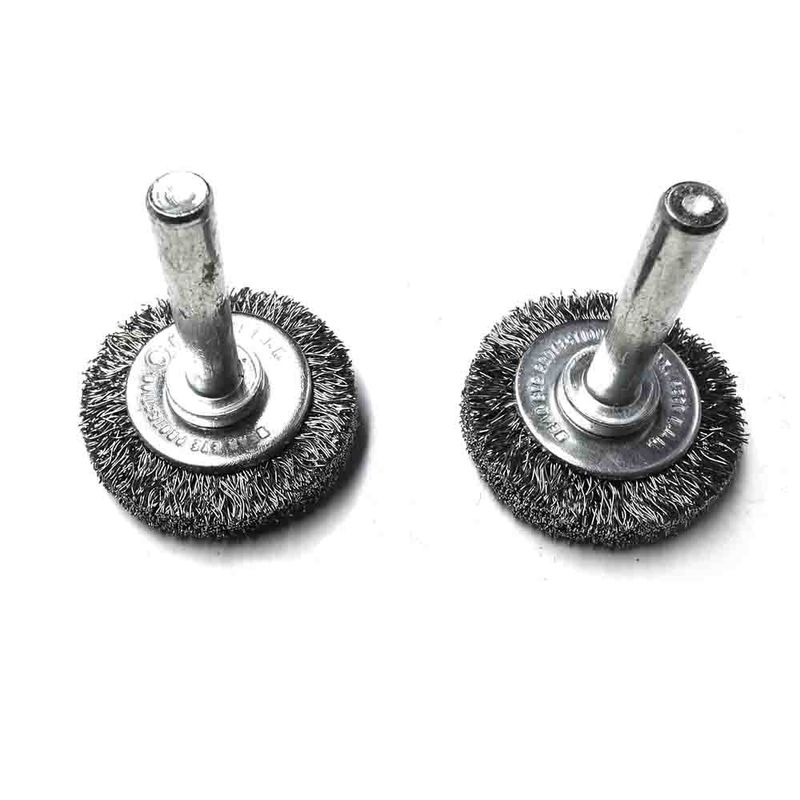 Ending Crimped Steel Wire Radial Polishing Wheel Brushes